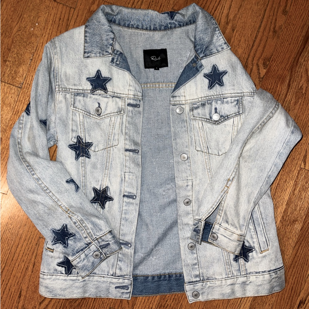 Rails Jean jacket with stars